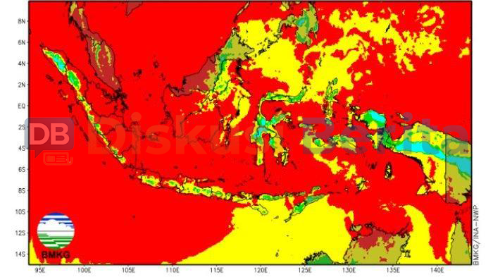 Gila Cuaca Panas Ekstrem BMKG November 2025