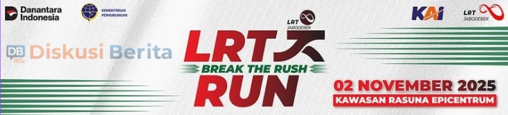 LRT Run 2025: 3.000 Elit Lari Rebut 1 Juta Dolar