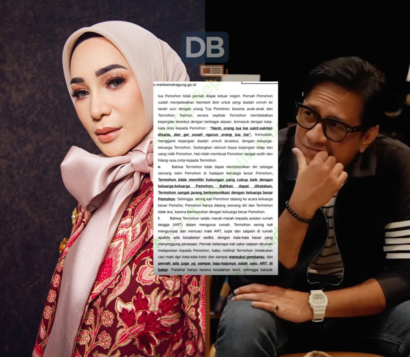 Bocor Isu Berkas Cerai Andre Taulany dan Erin